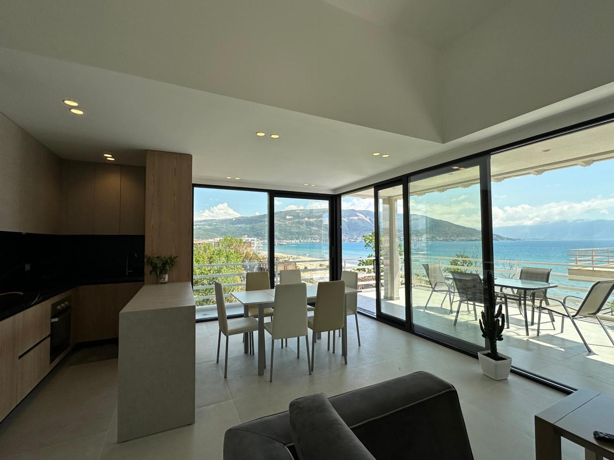 Best View Apartment Vlorë Esterno foto
