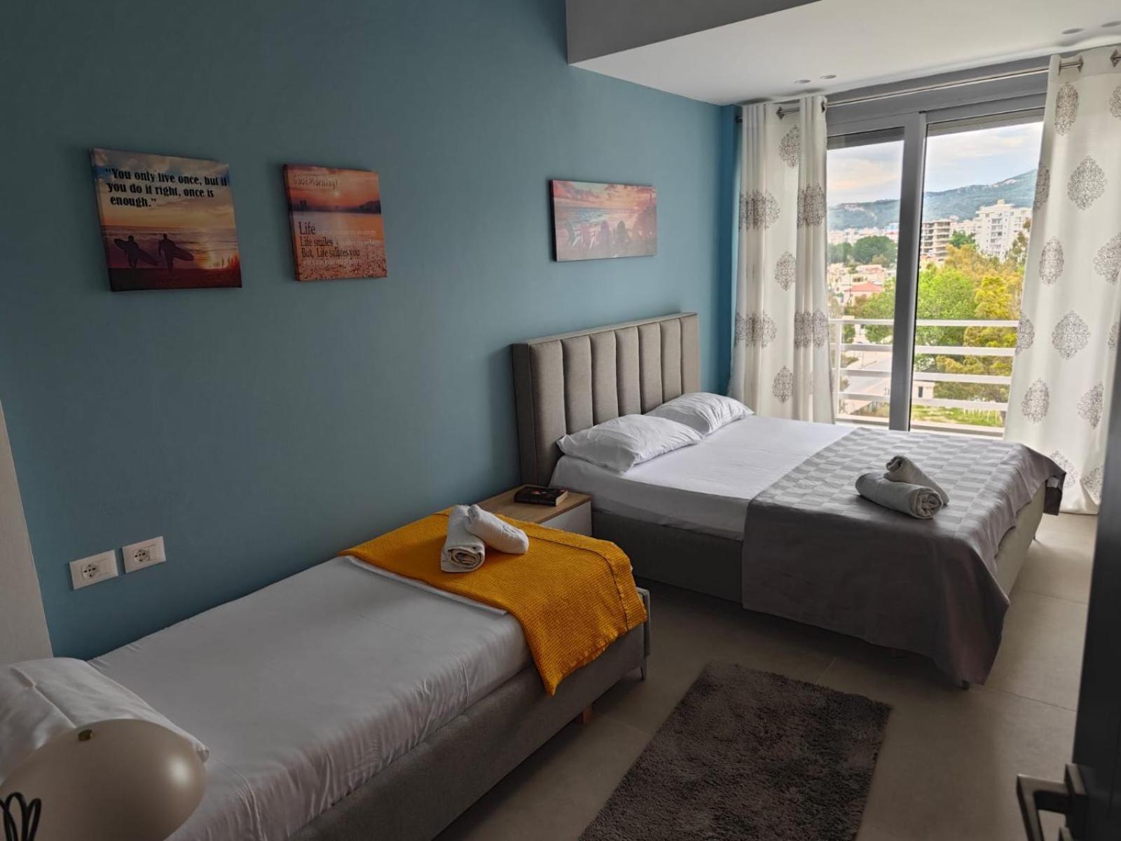 Best View Apartment Vlorë Esterno foto